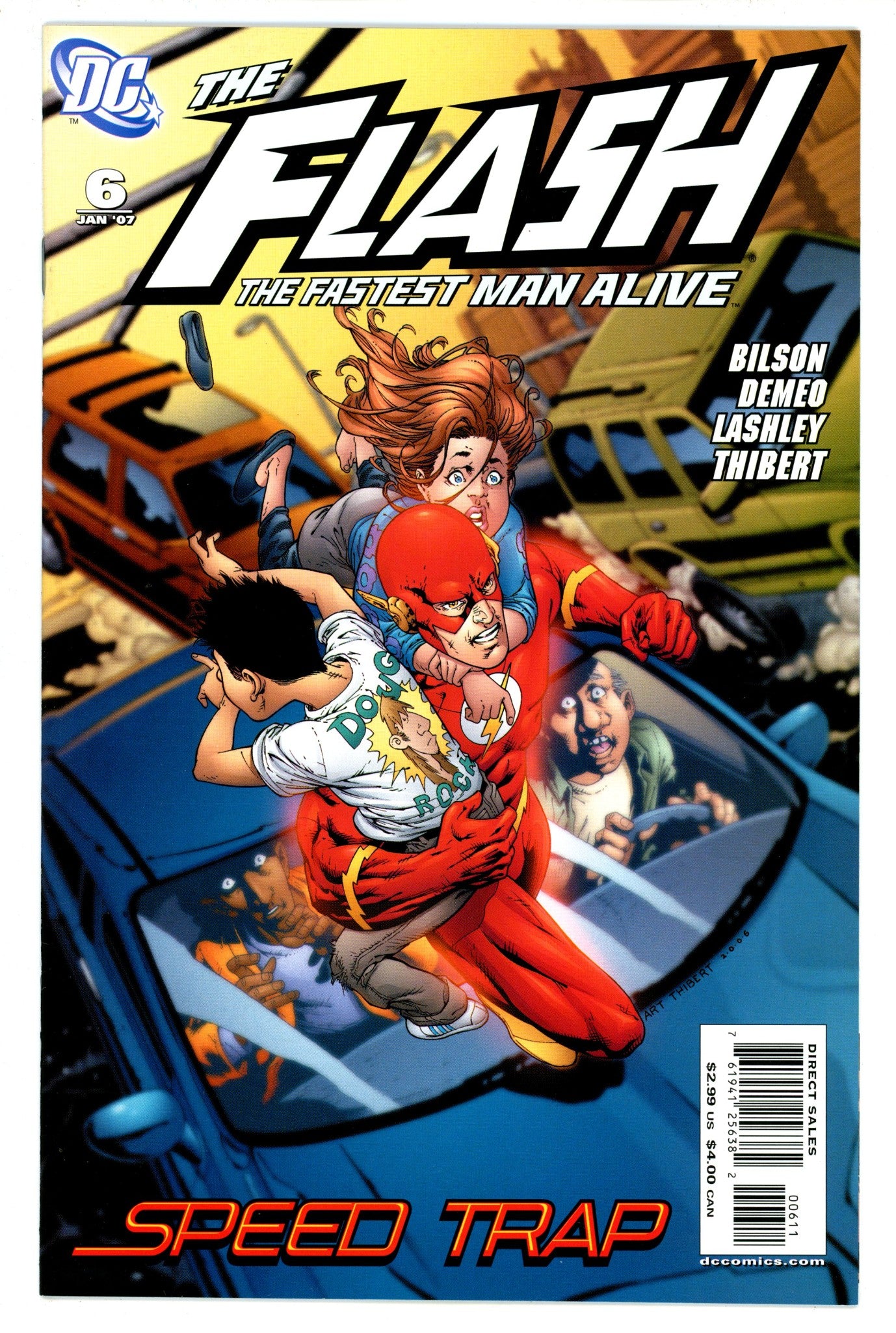 Flash: The Fastest Man Alive Vol 1 6 High Grade (2007) 