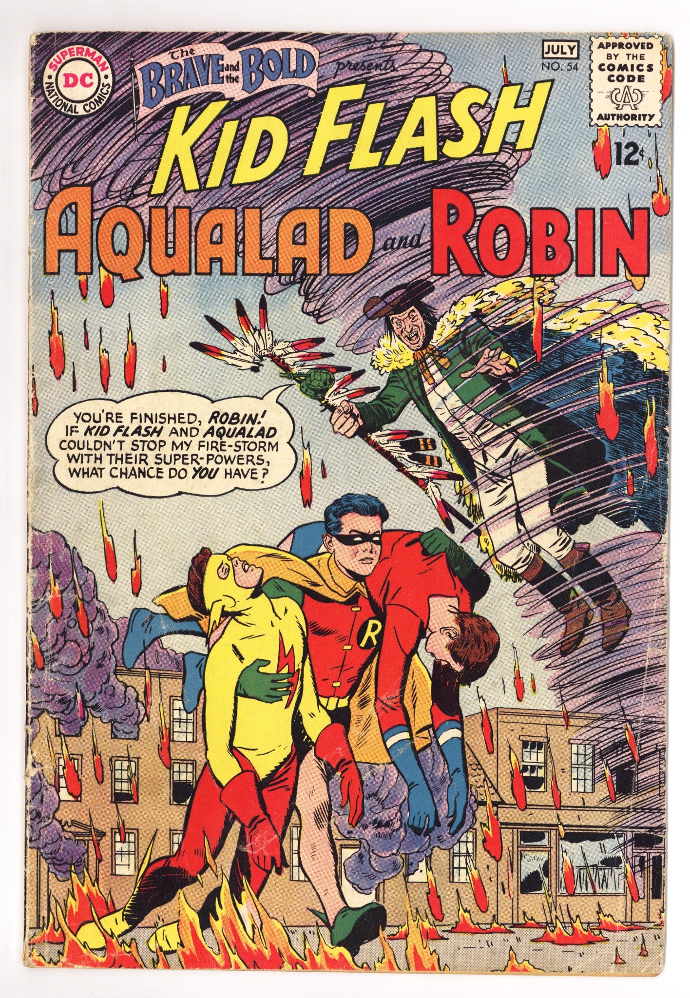 The Brave and the Bold Vol 1 54 VG- (3.5) (1964) 