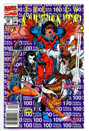 The New Mutants Vol 1 100 FN/VF (7.0) (1991) Newsstand