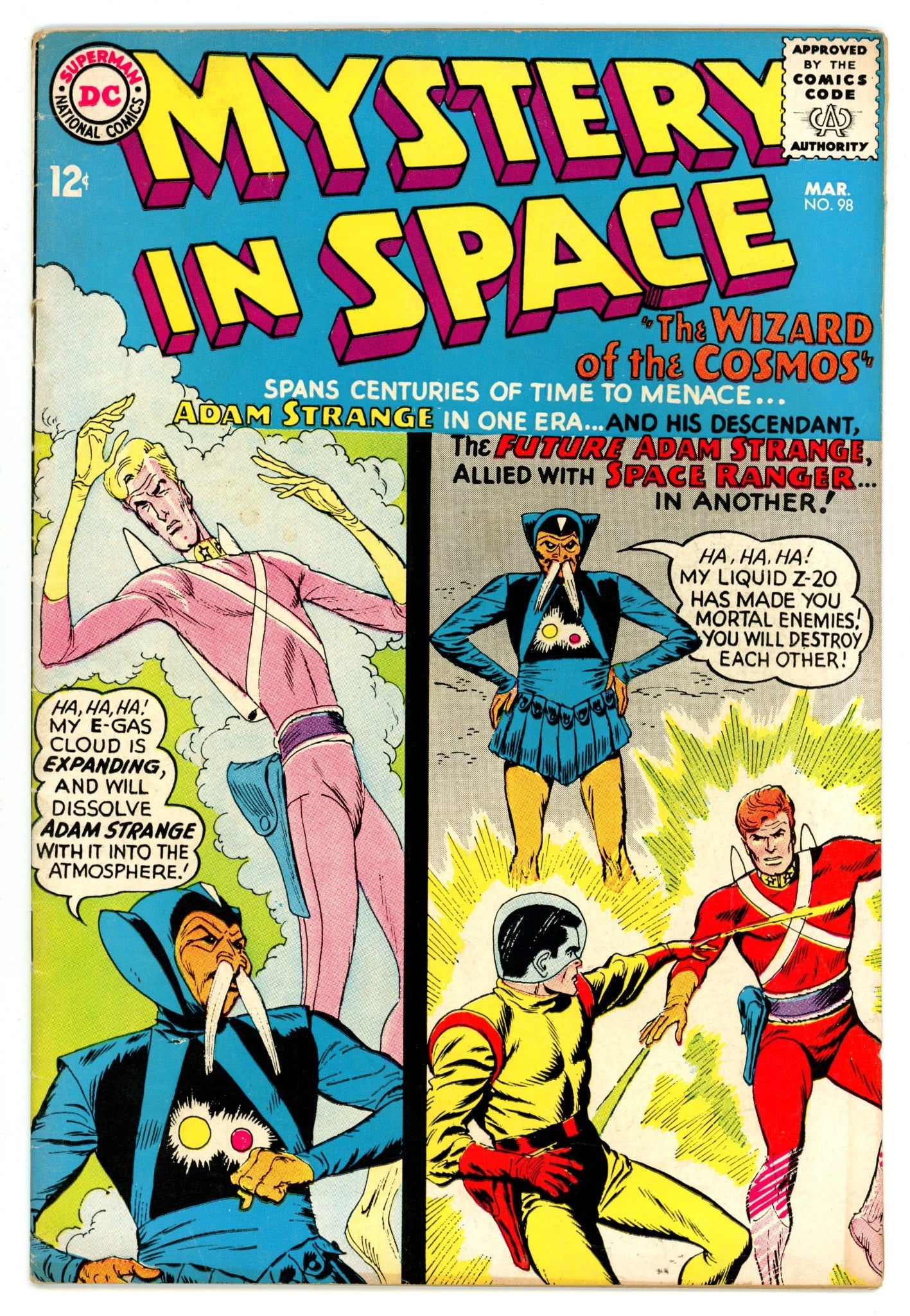 Mystery in Space Vol 1 98  FN- (5.5)   (1965)        