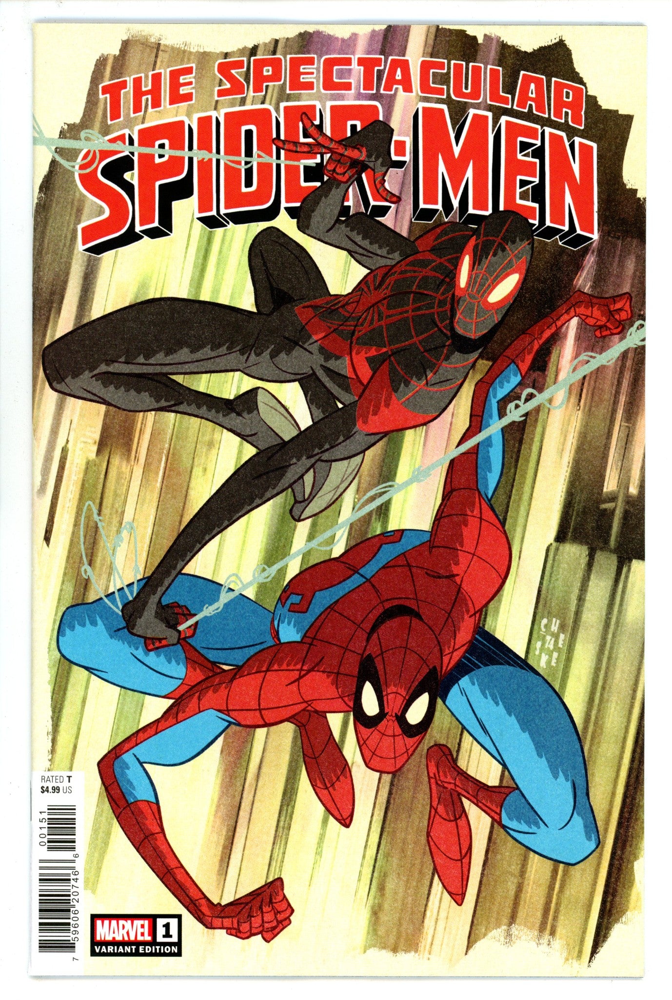 Spectacular Spider-Men 1 Galloway Variant (2024)