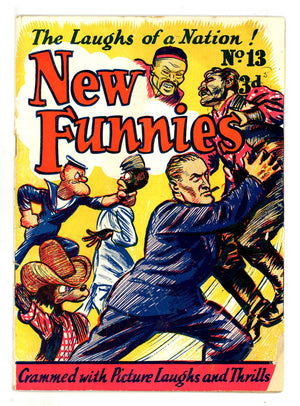 New Funnies 13 VG- (3.5) (1941) 