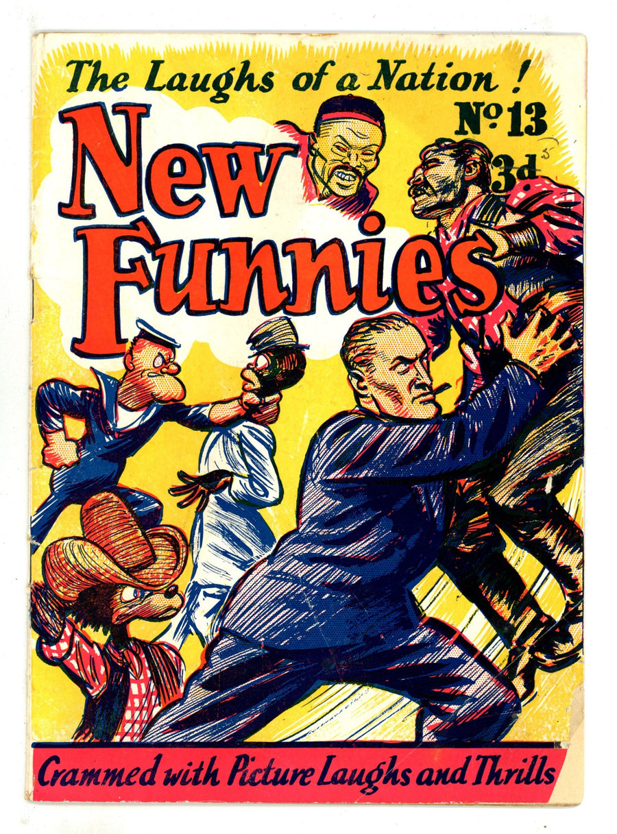 New Funnies 13 VG- (3.5) (1941) 