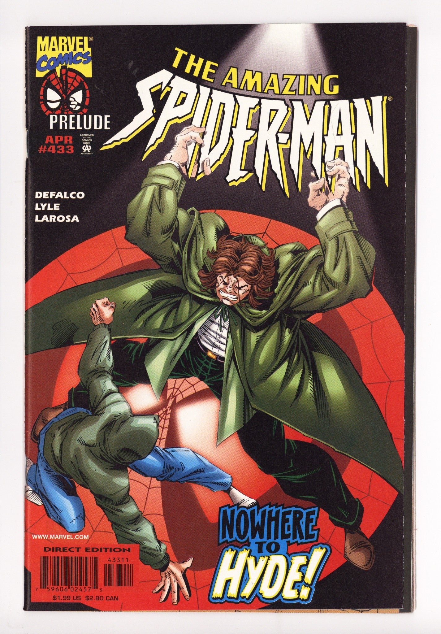 The Amazing Spider-Man Vol 1 433 VF/NM (9.0) (1998) 