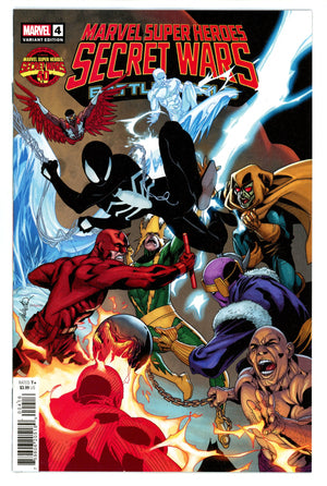 Marvel Super Heroes Secret Wars Battleworld 4 Larroca Incentive Variant NM- (2024)