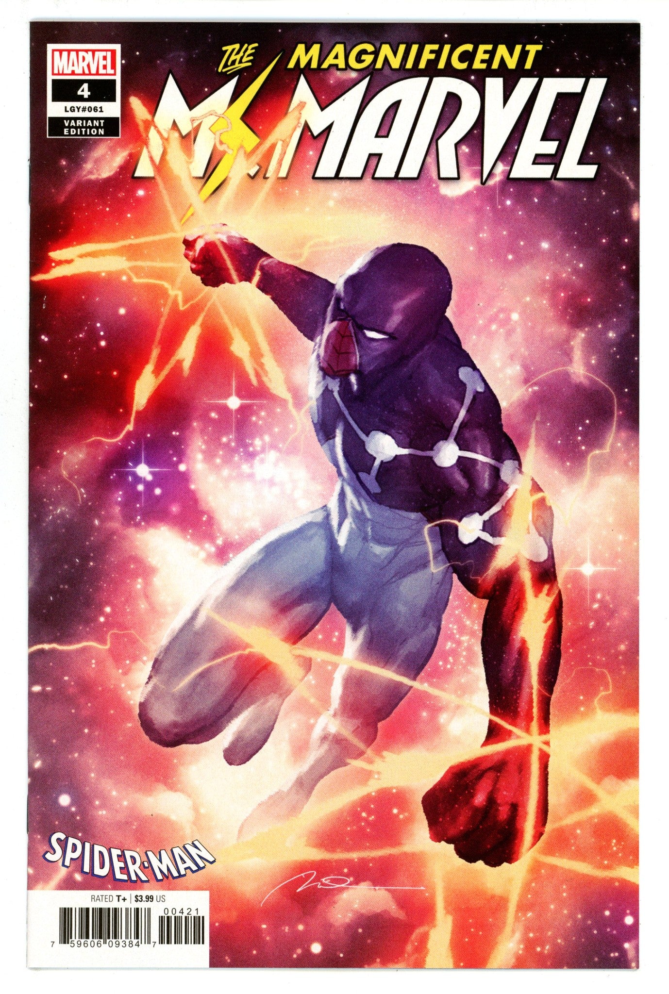Magnificent Ms. Marvel 4 (61) High Grade (2019) Parel Variant 
