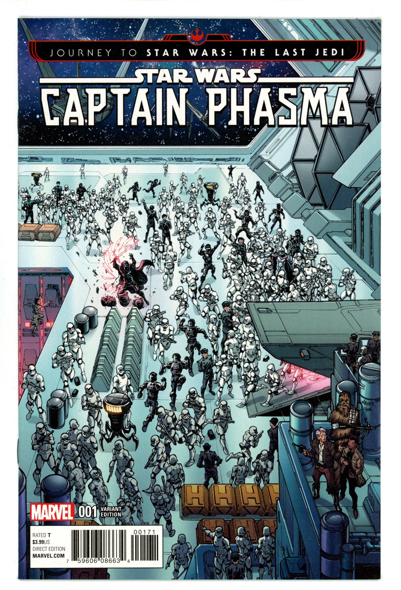 Journey to Star Wars: The Last Jedi - Captain Phasma 1 High Grade (2017) Nauck Variant 