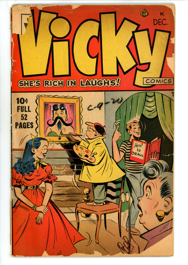 Vicky Comics [2] FR (1.0) Cover Detached (1948)