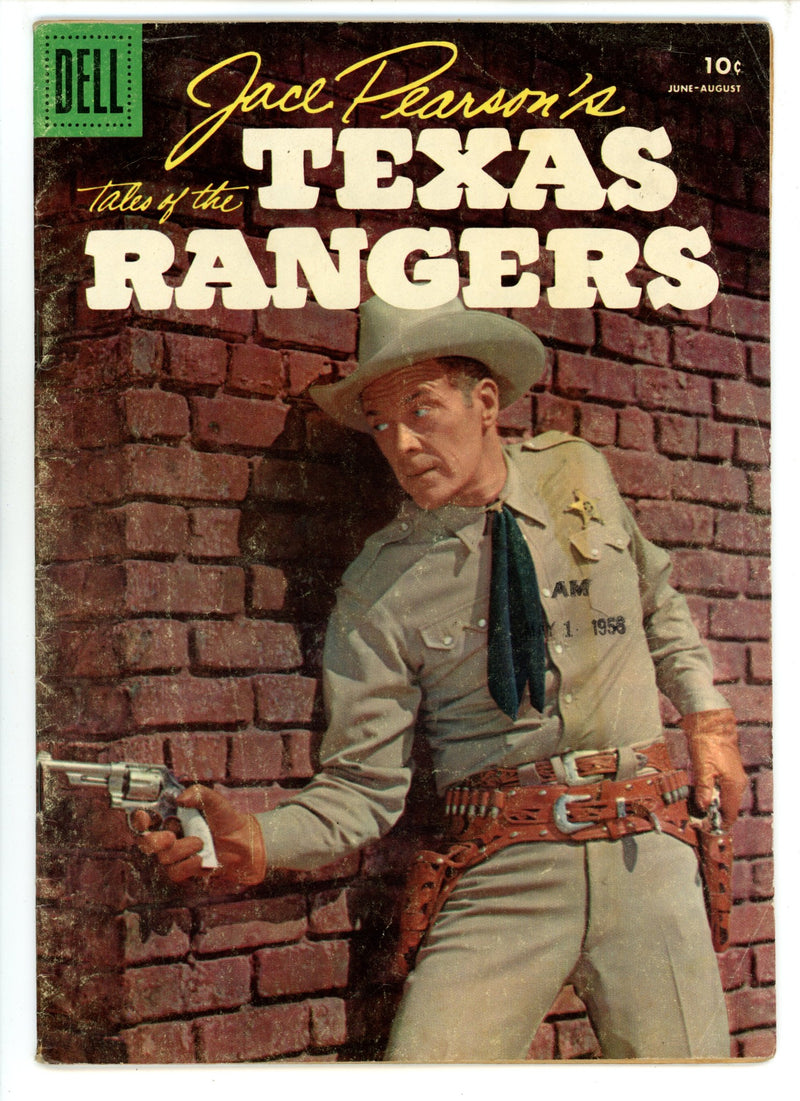 Jace Pearson's Tales of the Texas Rangers 12 VG (4.0) (1956) 