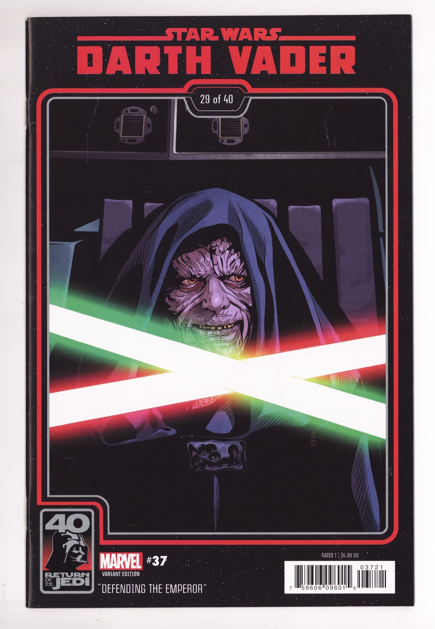 Star Wars: Darth Vader Vol 3 37 High Grade (2023) Sprouse Variant 