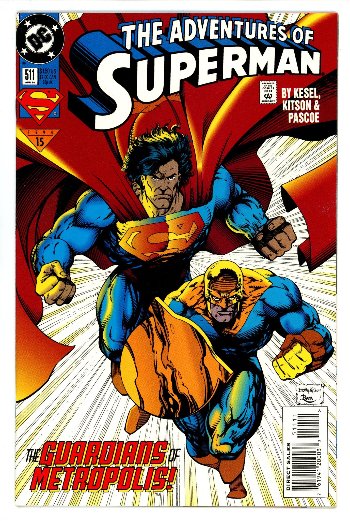 Adventures of Superman Vol 1 511 High Grade (1994) 