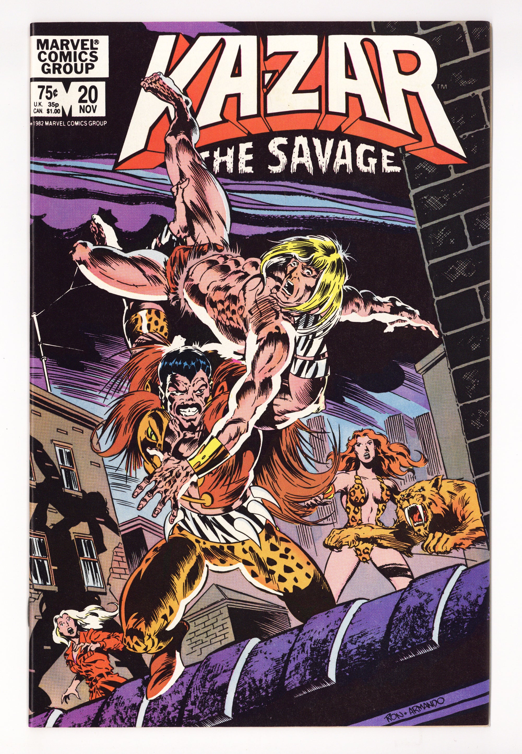 Ka-Zar the Savage Vol 3 20 High Grade (1982) 
