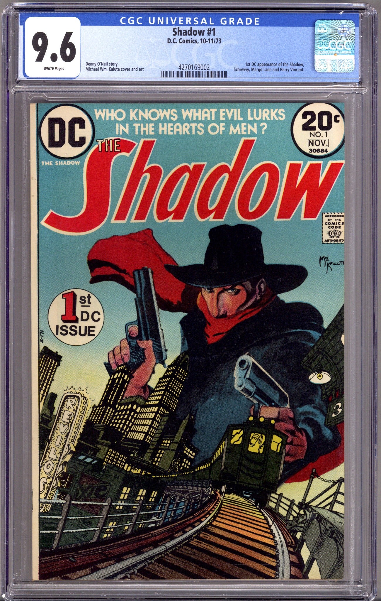 The Shadow Vol 1 1 CGC 9.6 (NM+) (1973) 