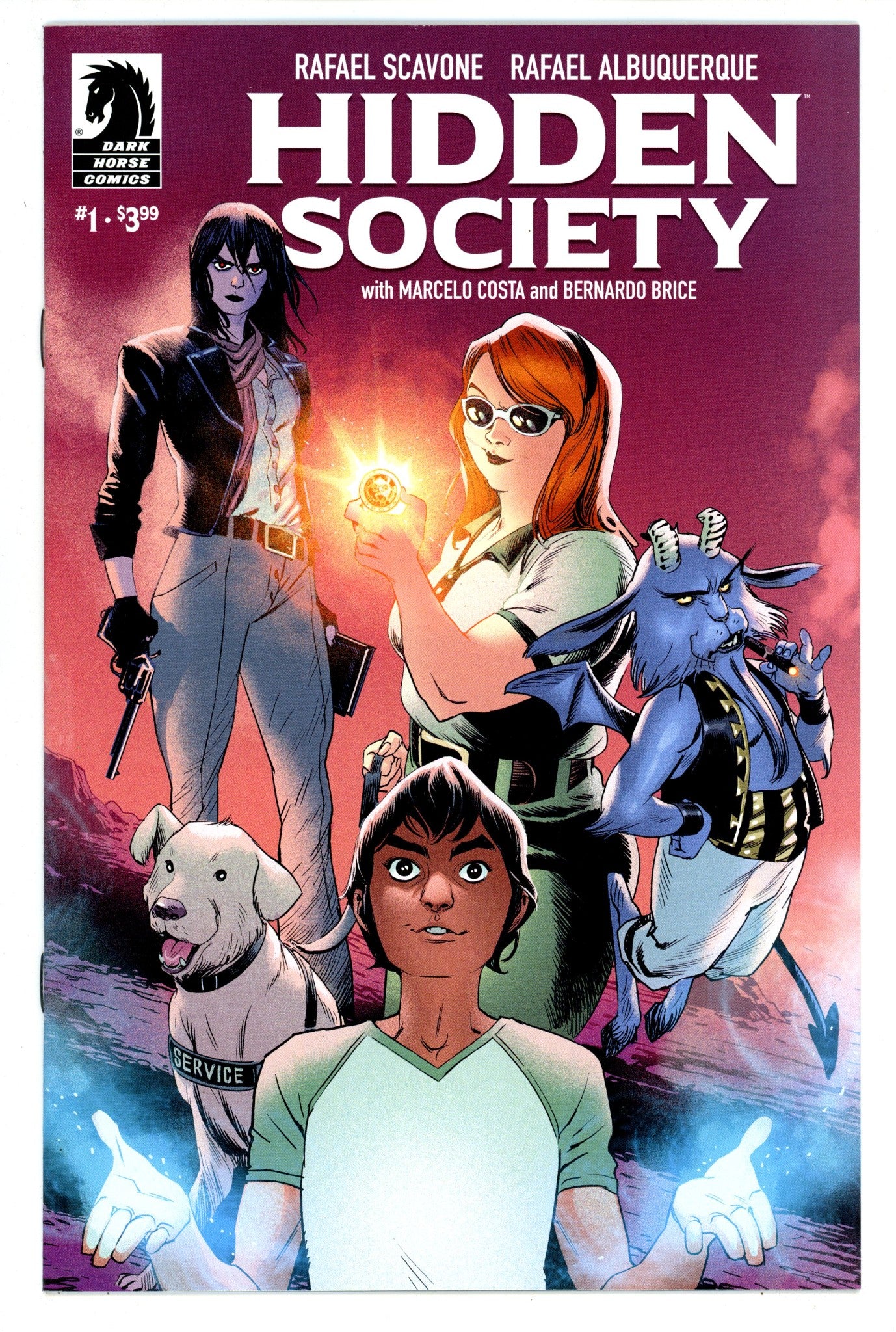 Hidden Society 1 High Grade (2020) Scalera Variant 