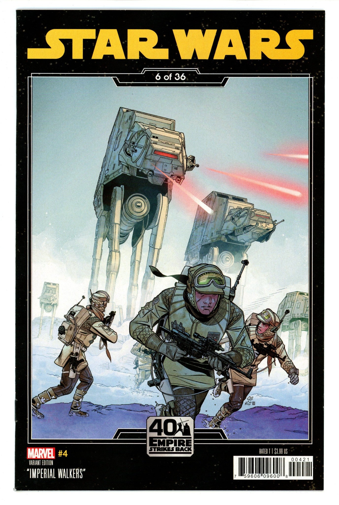 Star Wars Vol 3 4 VF/NM (9.0) (2020) Sprouse Variant 