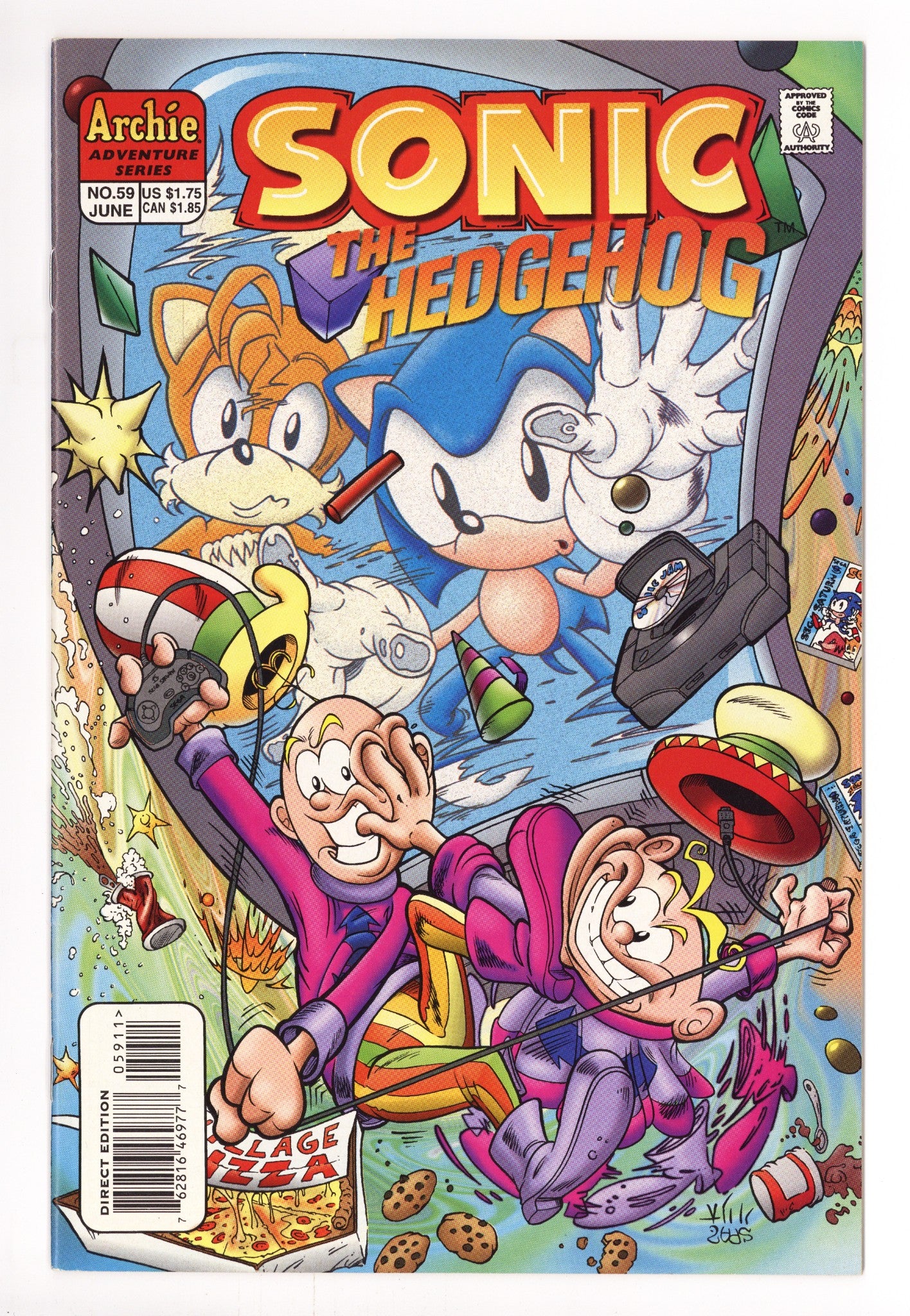 Sonic the Hedgehog Vol 2 59 VF/NM (9.0) (1998) 