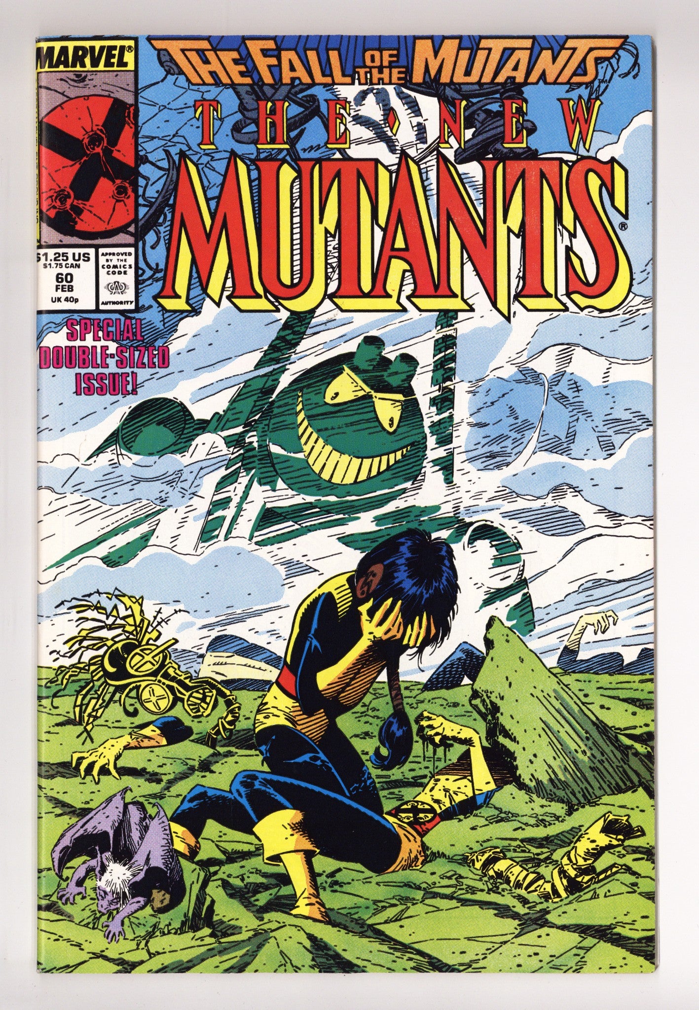 The New Mutants Vol 1 60 High Grade (1988) 