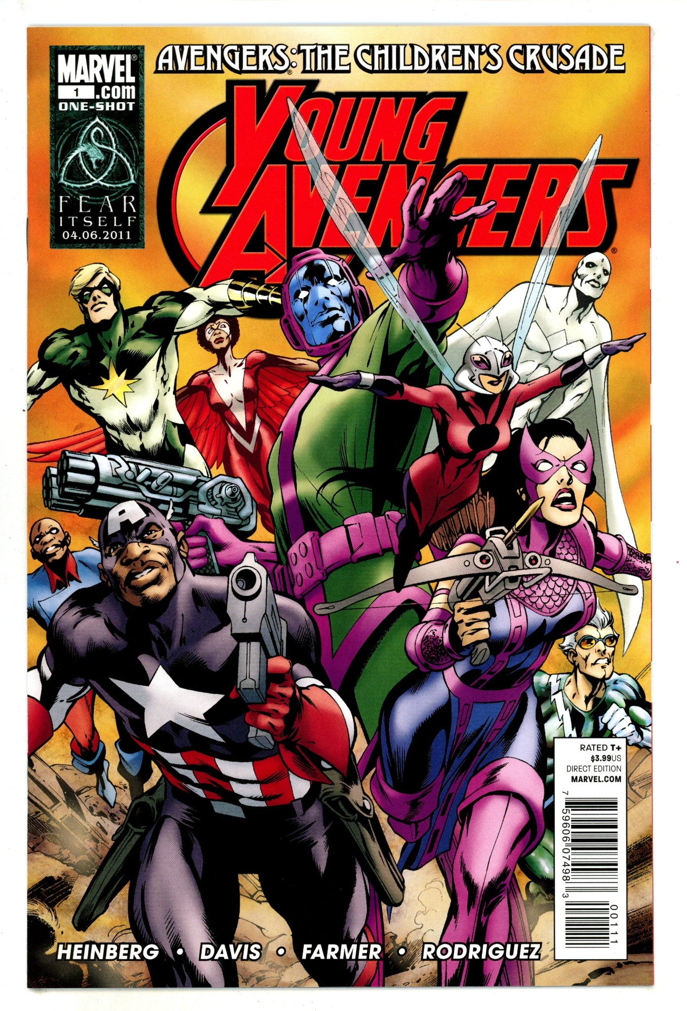 Avengers: The Children's Crusade - Young Avengers 1 High Grade (2011) 