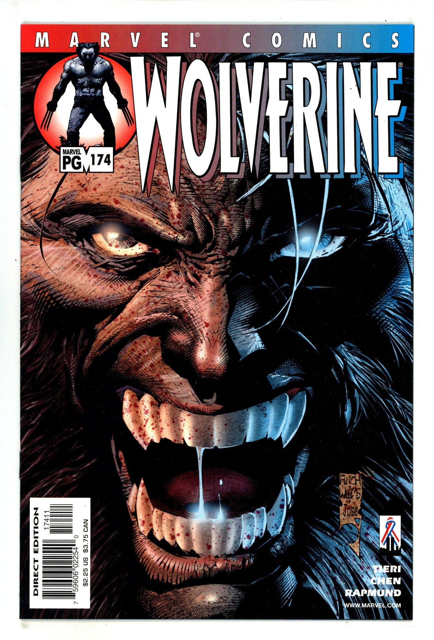 Wolverine Vol 2 174 High Grade (2002) 
