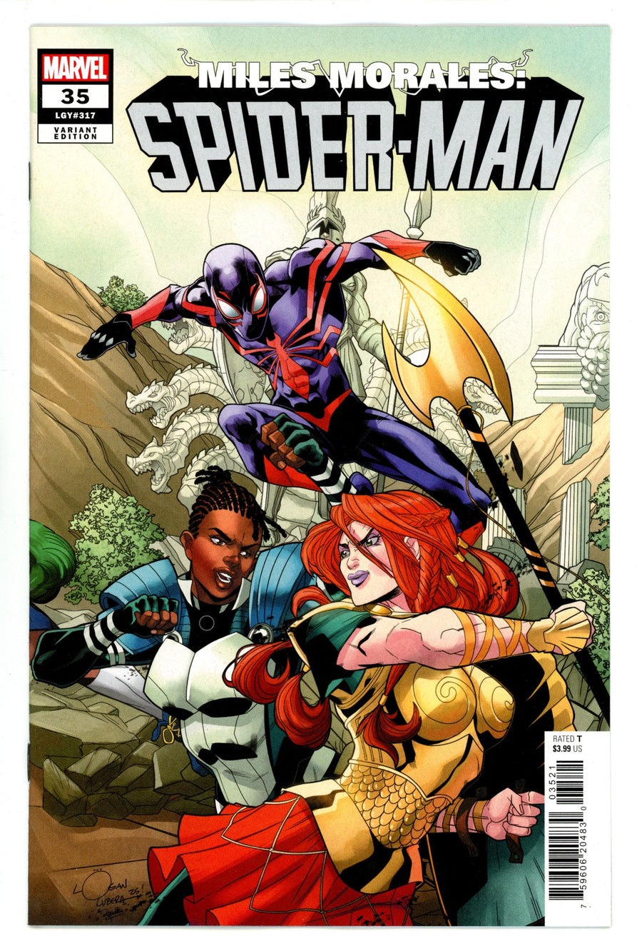 Miles Morales: Spider-Man Vol 2 35 Lubera Connecting Variant (2025)