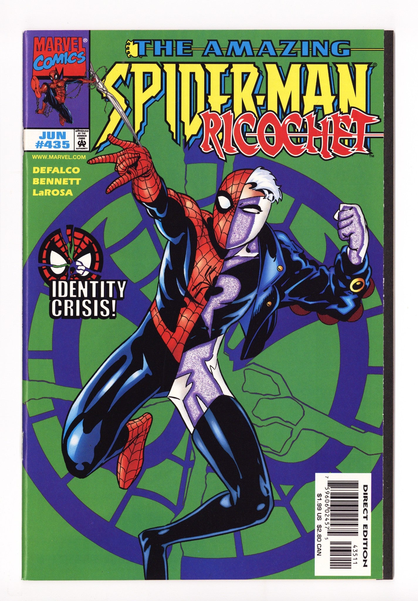 The Amazing Spider-Man Vol 1 435 NM (9.4) (1998) 
