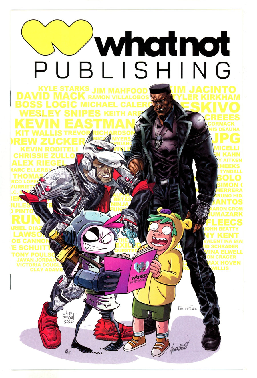 Whatnot Publishing Sampler  1  NM- (9.2)  (2022)  One Per Store Variant  