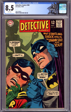 Detective Comics Vol 1 380 CGC 8.5 (VF+) (1968)