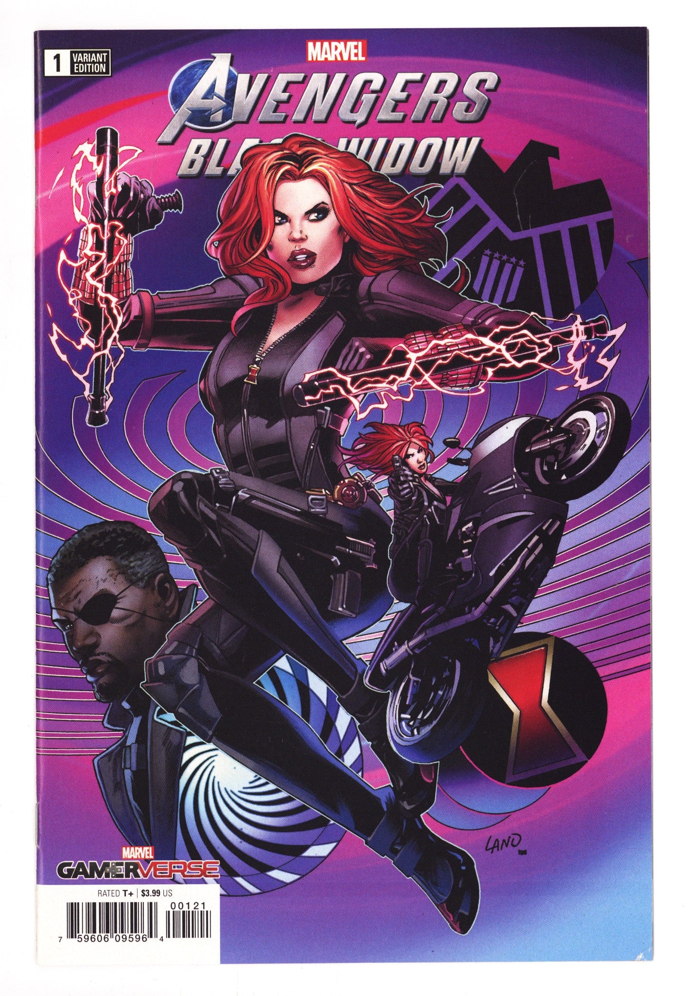 Marvel's Avengers: Black Widow 1 High Grade (2020) Land Variant 