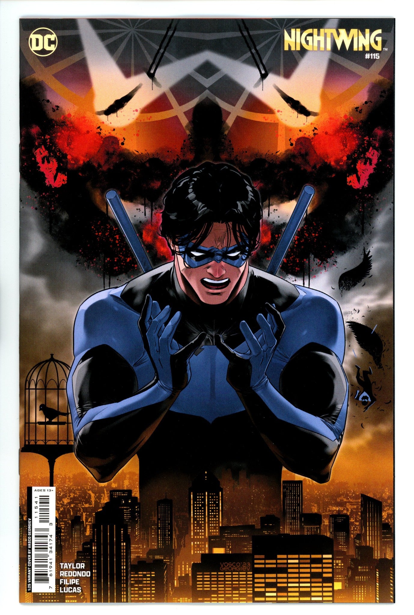 Nightwing Vol 4 115 Jones Incentive Variant NM- (2024)