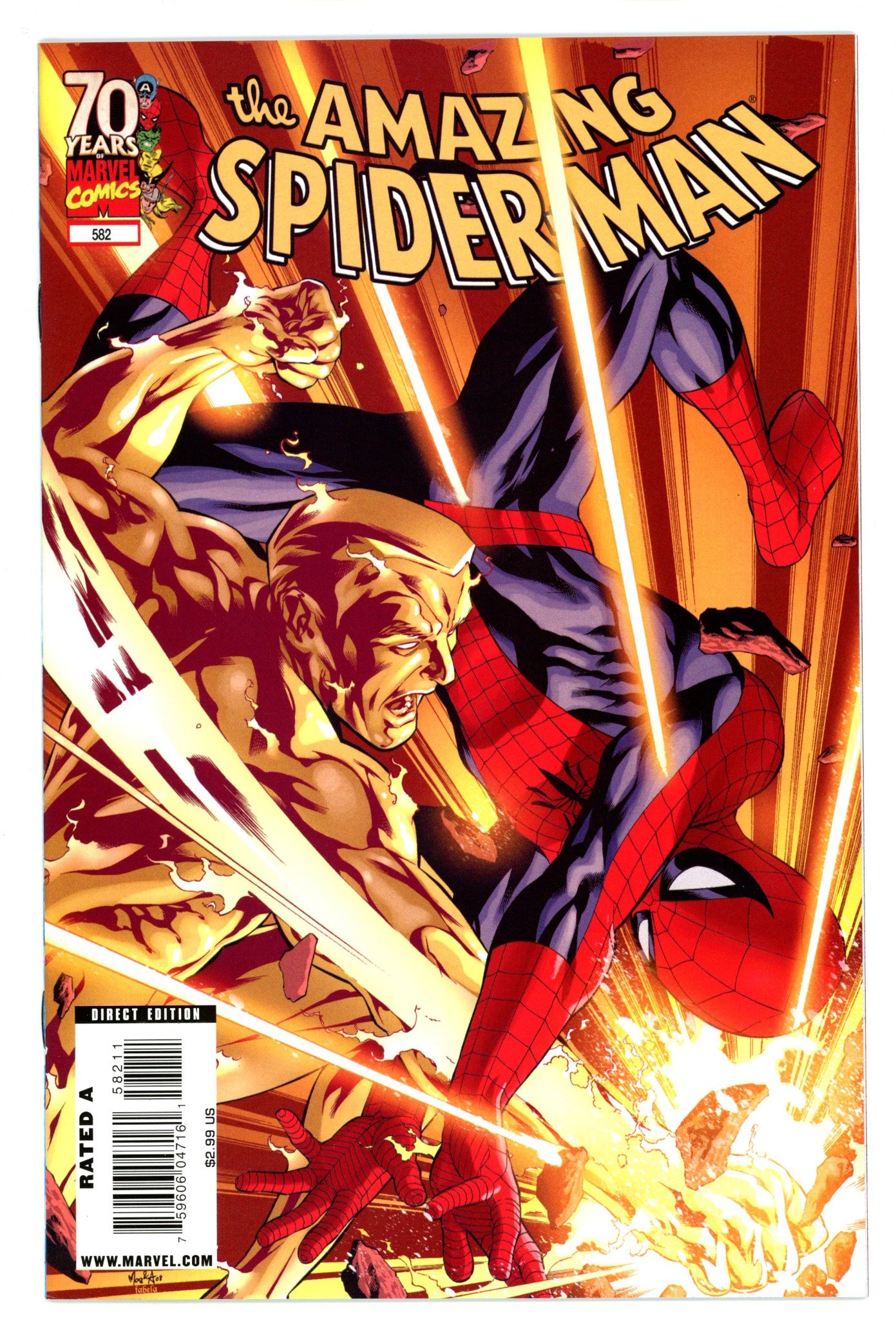 The Amazing Spider-Man Vol 2 582 NM- (9.2) (2009) 