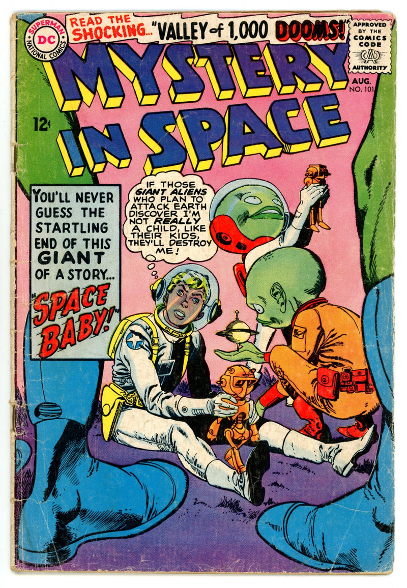 Mystery in Space Vol 1 101  VG- (3.5)   (1965)        