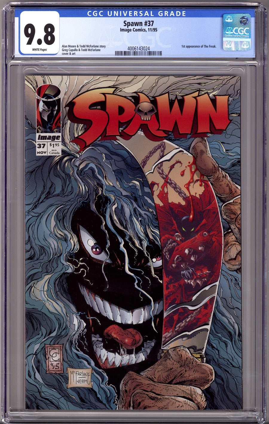 Spawn 37 CGC 9.8 (NM/M) (1995)