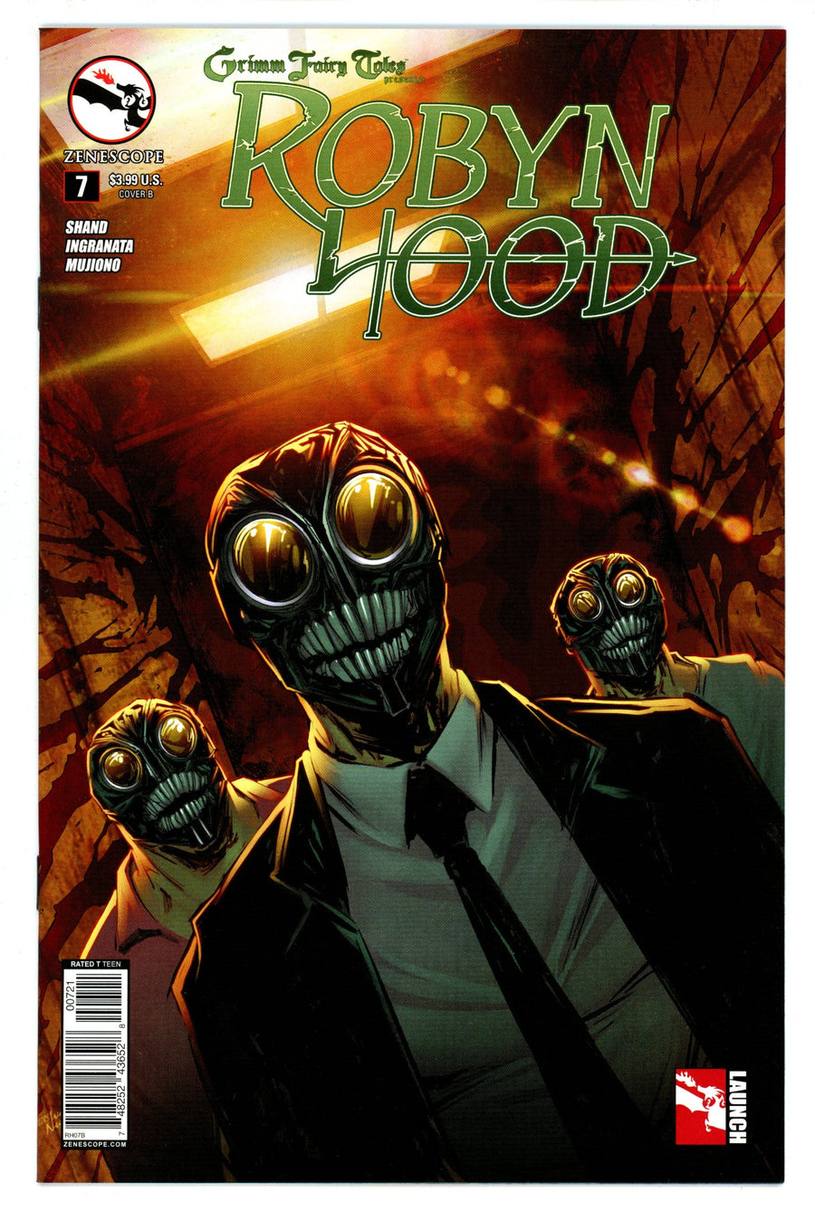Grimm Fairy Tales Presents Robyn Hood Vol 2 7 High Grade (2015) Brescini Variant 