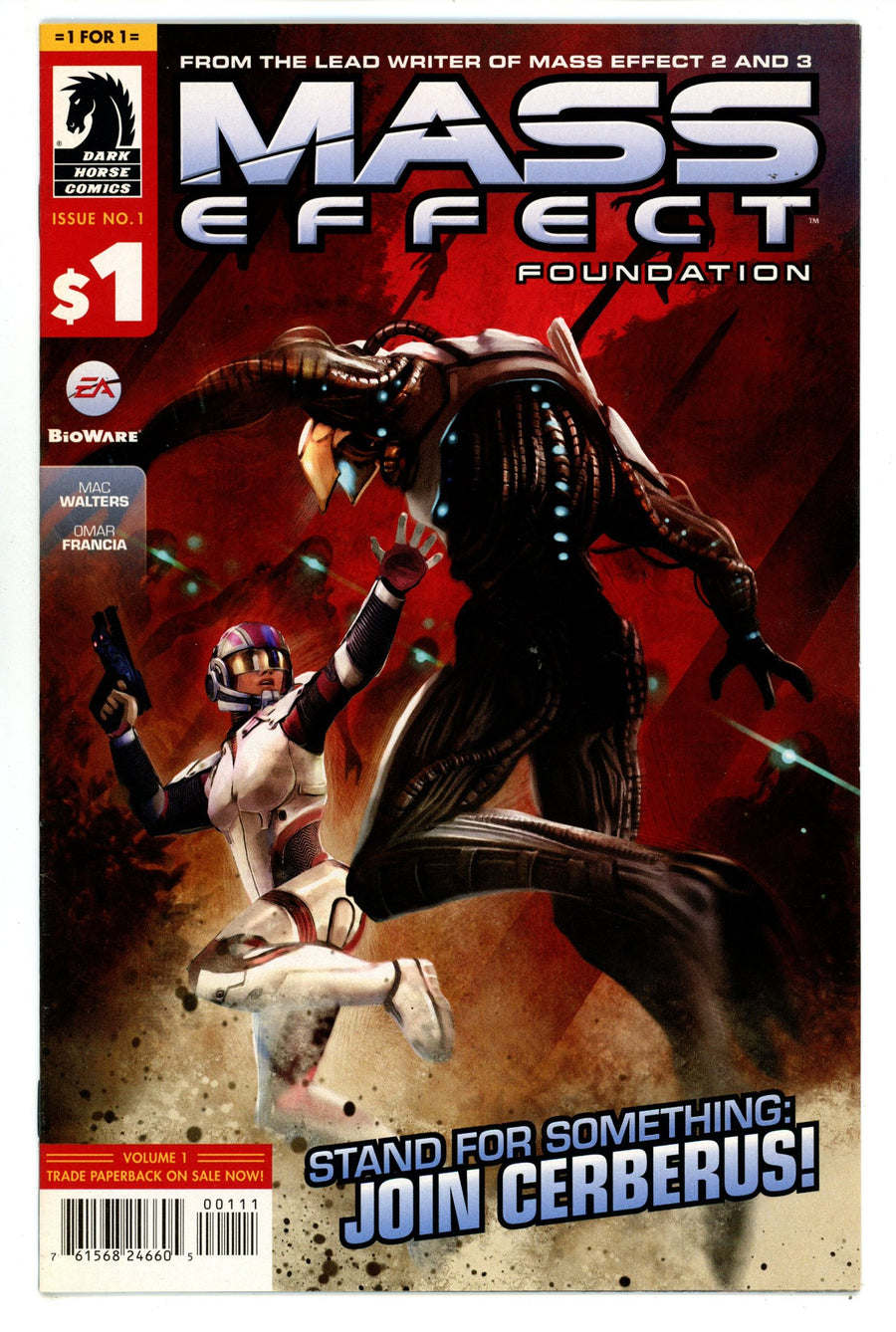 Mass Effect: Foundation   1  High Grade 1 for $1  (2013)        
