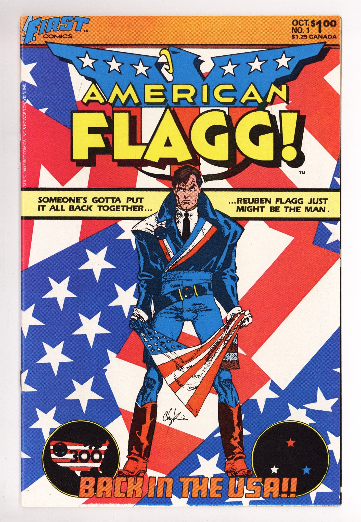 American Flagg! Vol 1 1 High Grade (1983) 