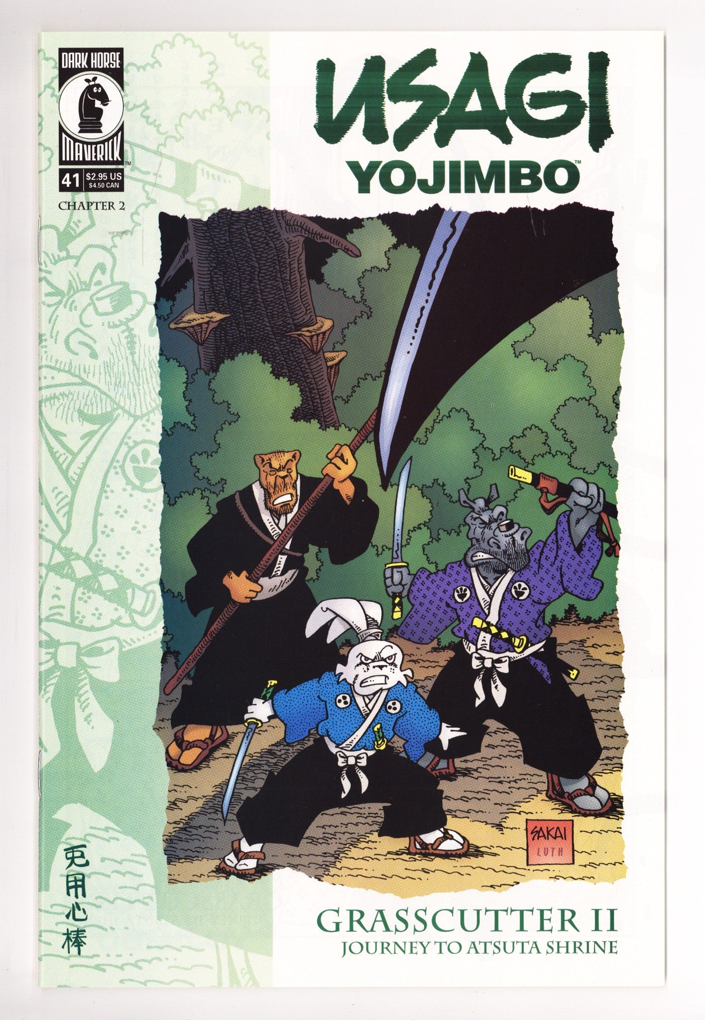 Usagi Yojimbo Vol 3 41 Mid Grade (2000) 