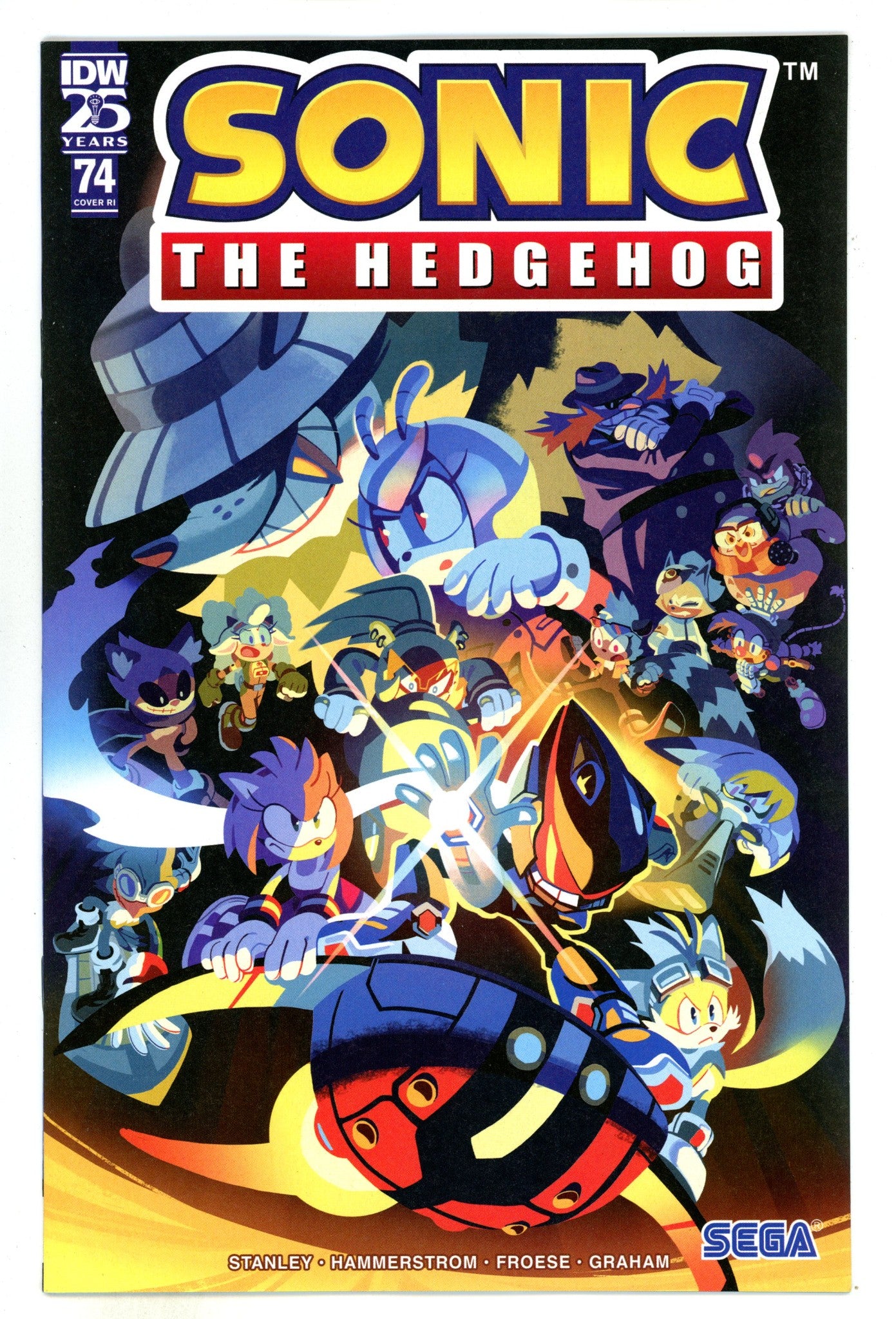 Sonic The Hedgehog Vol 3 74 Fourdraine  Incentive Variant NM-  (2024)