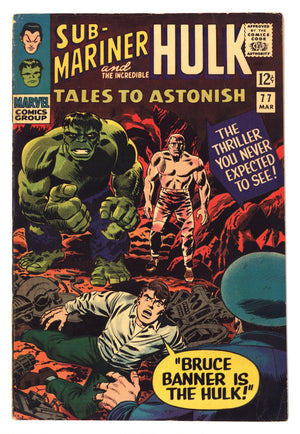 Tales to Astonish Vol 1 77 FN- (5.5) (1966)