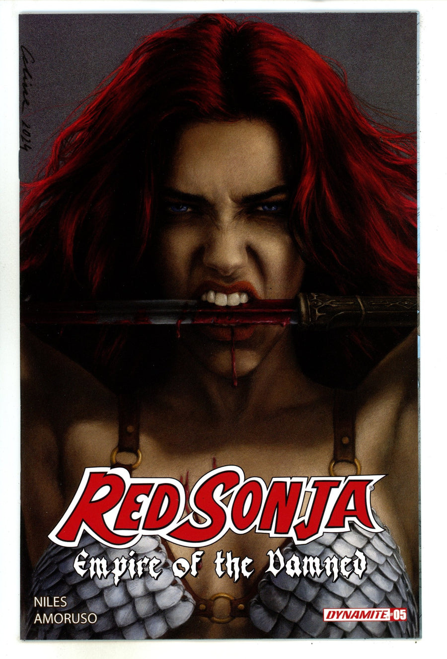 Red Sonja Empire Damned 5 Celina Variant (2024)