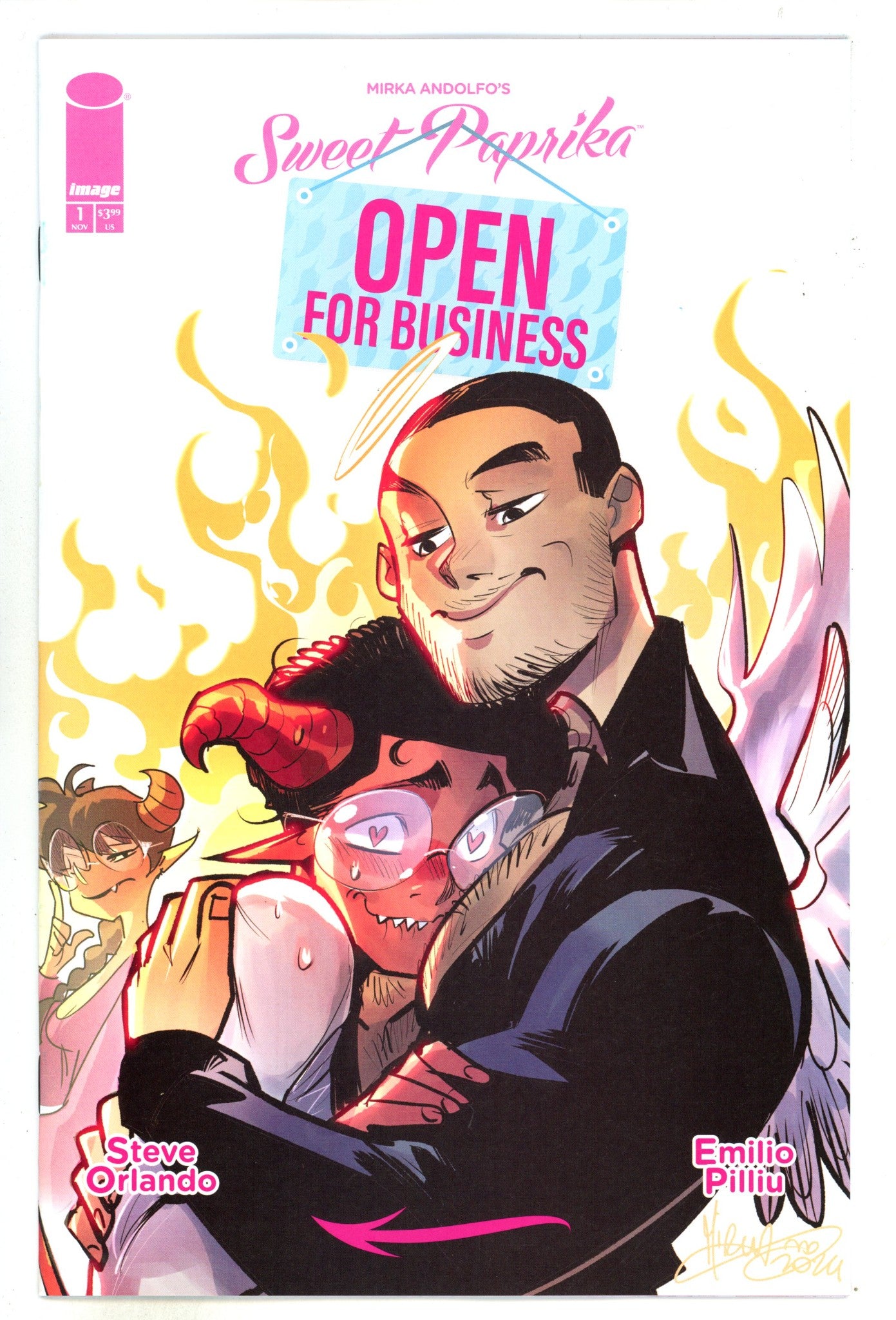 Mirka Andolfos Sweet Paprika Open For Business 1 Andolfo Variant (2024)