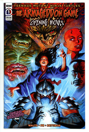 Teenage Mutant Ninja Turtles Armageddon Game Opening Moves 1 Garing Variant (2022)