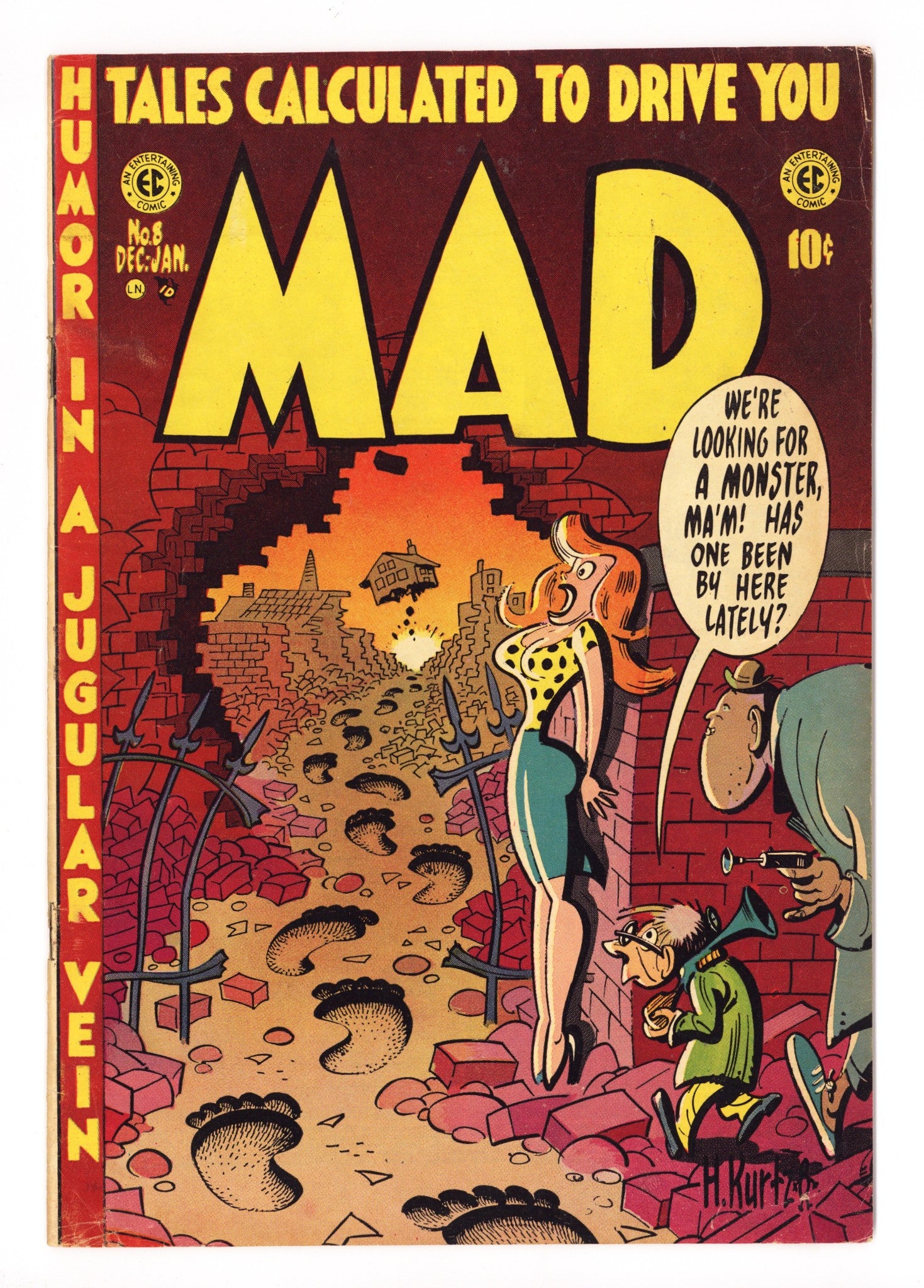 Mad 8 VG/FN (5.0) (1953) 