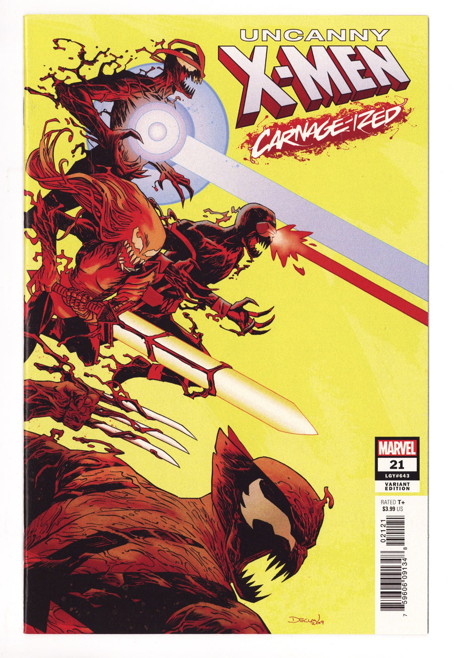 Uncanny X-Men Vol 5 21 (643) High Grade (2019) Shalvey Variant 