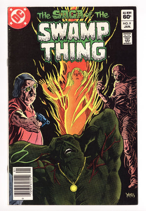 The Saga of Swamp Thing Vol 2 9 Mid Grade (1983) Newsstand
