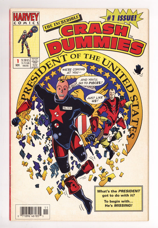 Crash Dummies 1 Mid Grade (1993) Newsstand