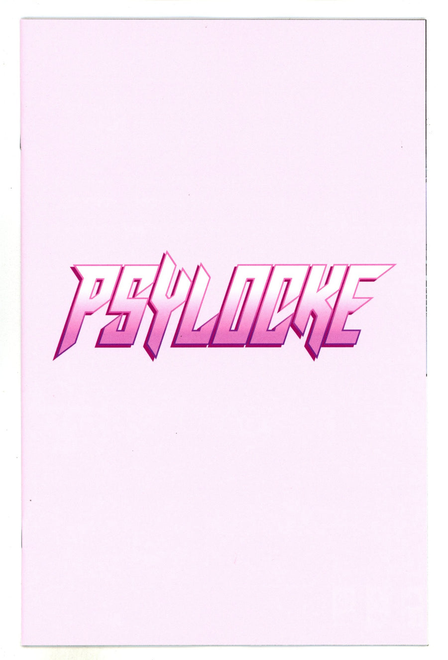 Psylocke Vol 2 1   Logo Variant   (2024)