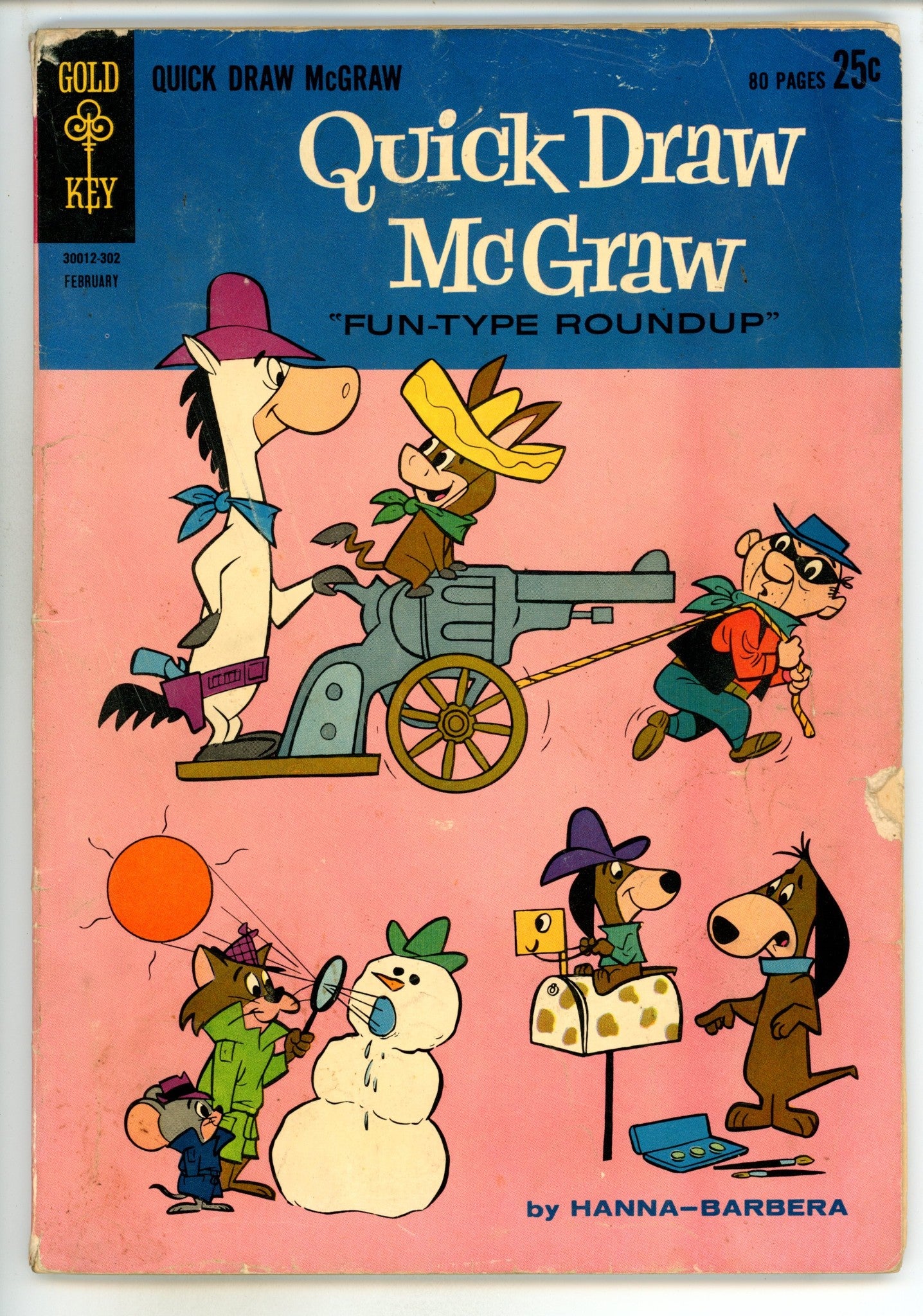 Quick Draw McGraw 13 VG- (3.5) (1963) 