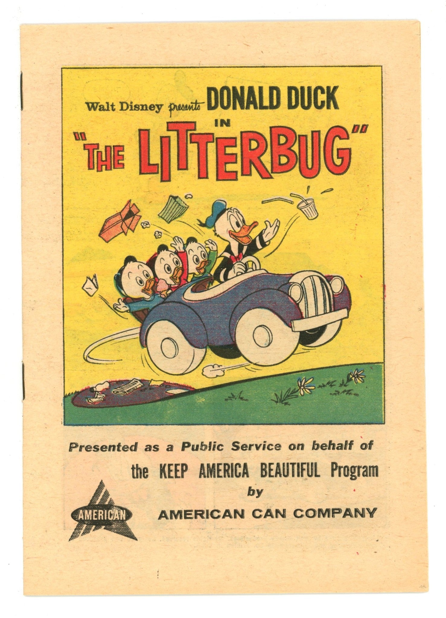 Donald Duck in The Litterbug [nn] VF (8.0) (1963) 