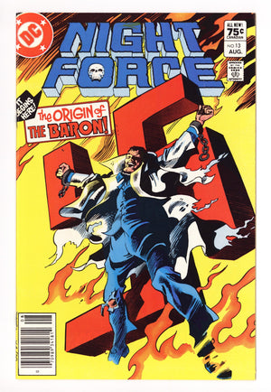 The Night Force Vol 1 13 VF (8.0) (1983) Canadian Price Variant