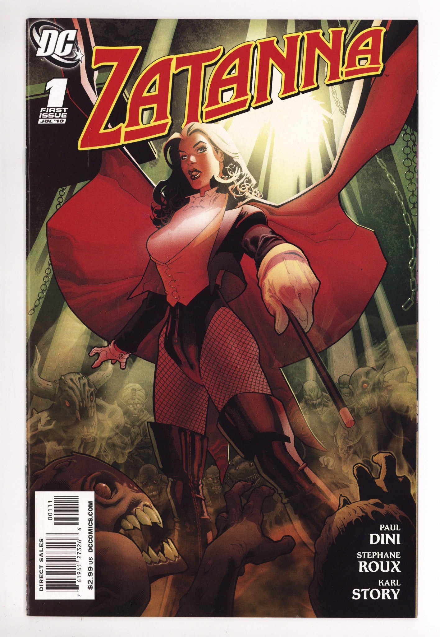 Zatanna Vol 2 1 VF- (7.5) (2010) 